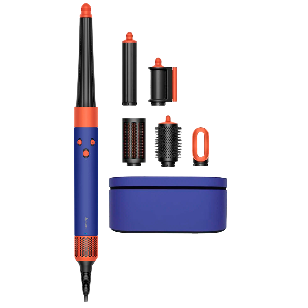 Стайлер Dyson Complete Long HS08 i.d.™ multi-styler and dryer Straight + Wavy, Vinca Blue / Topaz (Синий / Топаз)