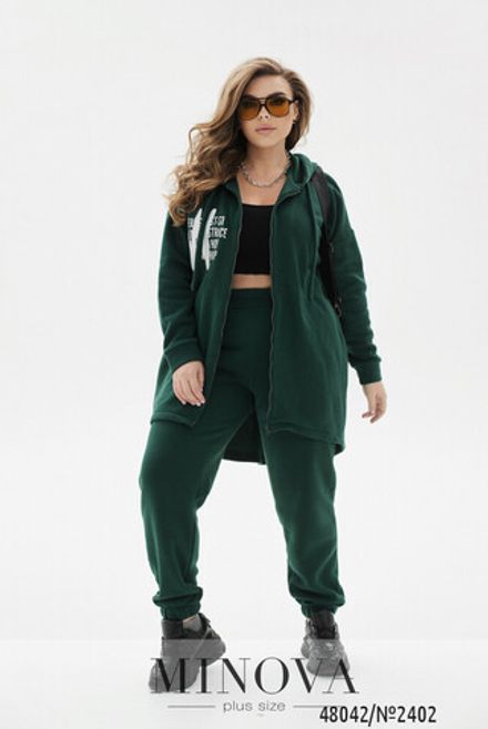Костюм 2402-зеленый Minova Фото 2