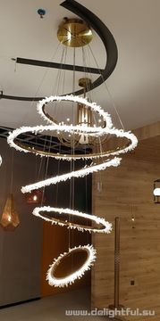 cristal chandelier Halo 5  by Manooi replica