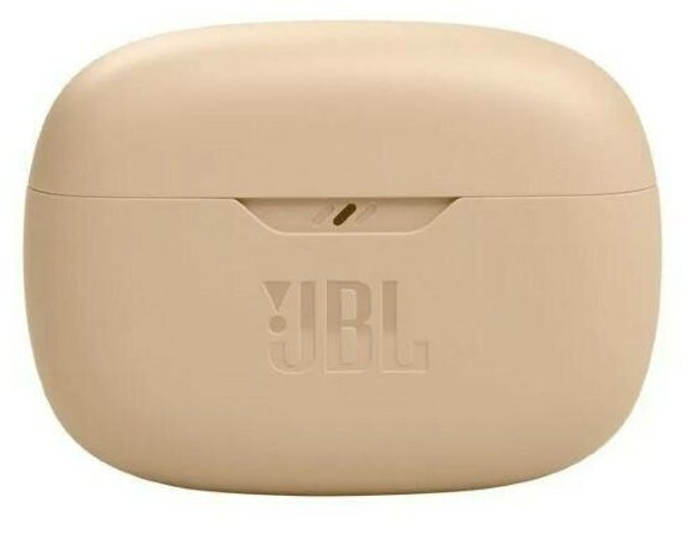 Беспроводные наушники JBL Wave Beam, USB Type-C, бежевый