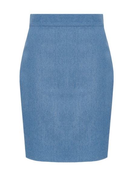 Джинсовая мини юбка