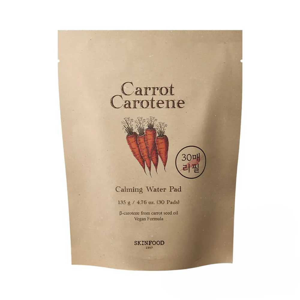 Skinfood Carrot Carotene Calming Water Pad 30шт (рефил)