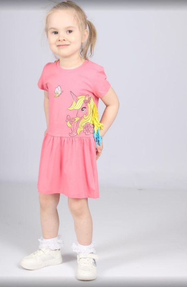 Л3536-8183 гиацинт платье для девочки Basia.