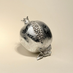 Сувенир Гранат (полирезин), Н8х18см, серебряный