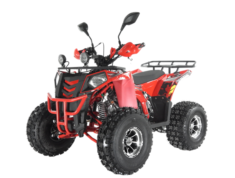 Квадроцикл Wels Thunder EVO-X 125 куб/см 10 л.с колеса 8" цвет Красный