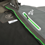 Зимний мужской костюм-поплавок ХСН Rescuer III NEW -45 (Hardguard) Серый (Зеленые молнии)