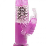 Женский вибромассажер "Climax Joy 3X Multi-Purpose Rabbit Vibe" с клиторальным кроликом (Цвет: фиолетовый)