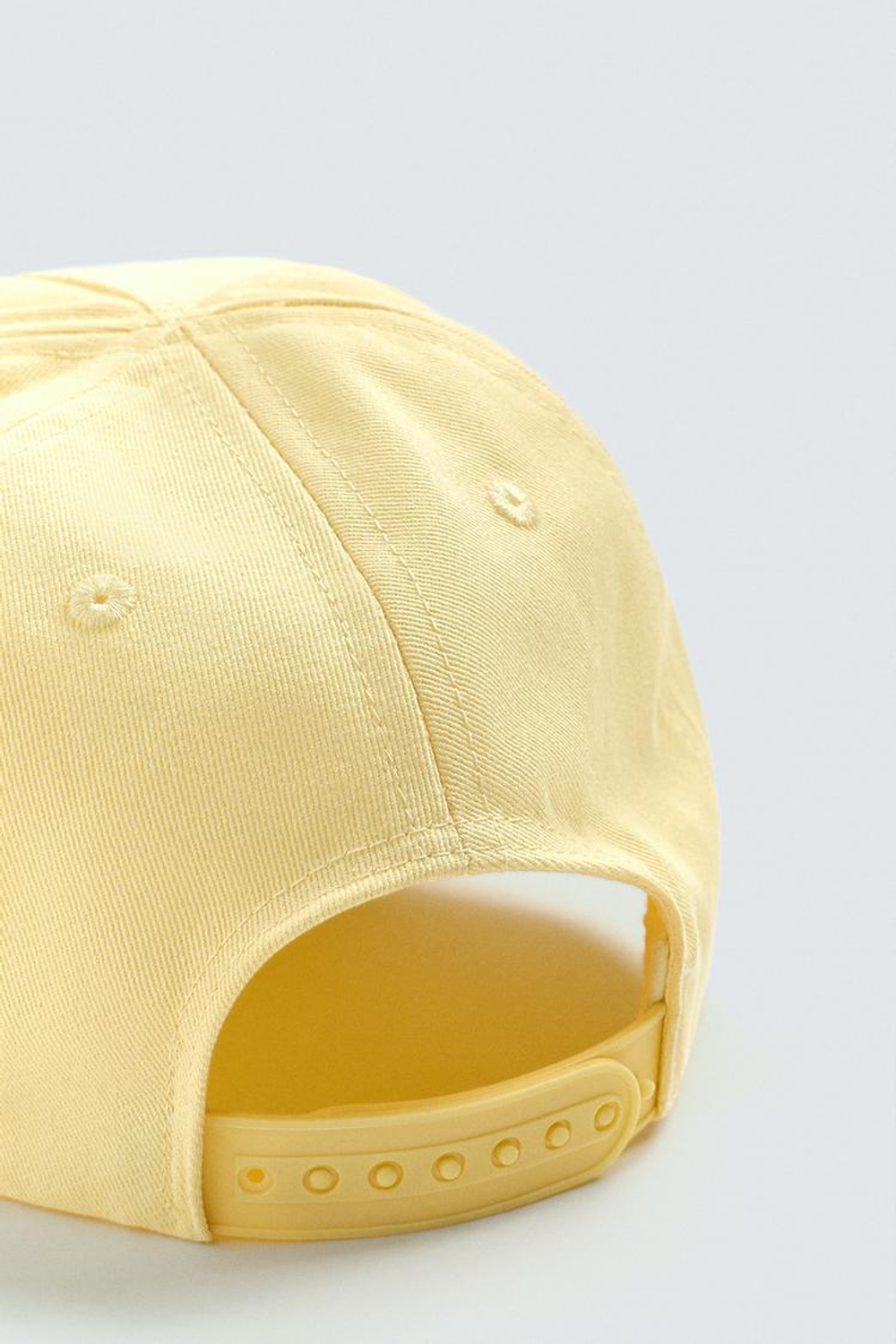 ZARA X DISNEY КЕПКА С НАДПИСЬЮ, СВЕТЛО-ЖЕЛТЫЙ
