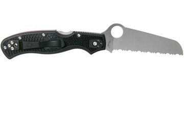 Складной нож Spyderco Rescue 3 Thin Red Line 14FSBKRD3 c клинком из стали VG-10, рукоять FRN
