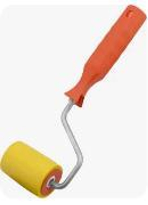 Валик  Прижимной д/прикатки обоев  50мм  d6  d40мм  п/у Мягкий   Black Edition 138-1050