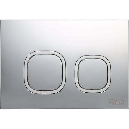 Клавиша смыва WeltWasser WW Amberg RD-MT CR 10000005986 Хром матовый