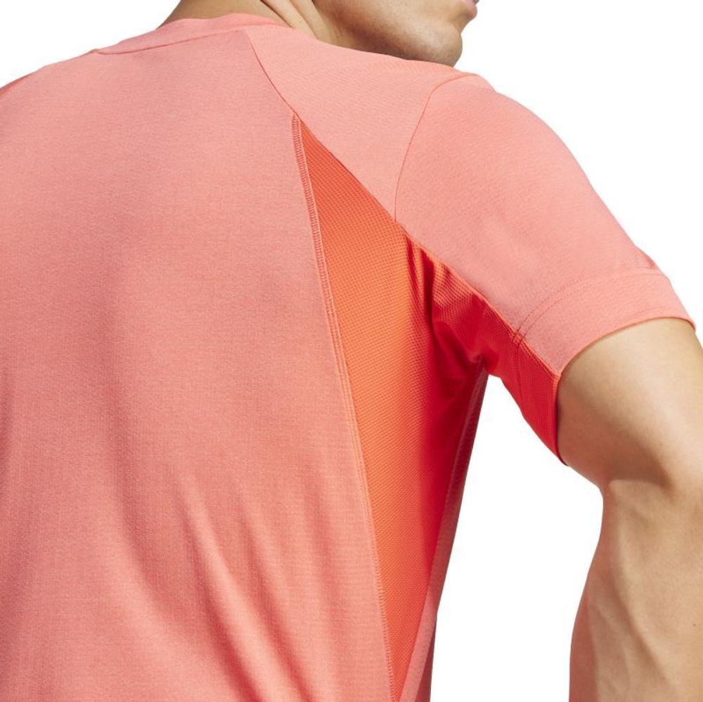 Мужская теннисная футболка Adidas Tennis Freelift T-Shirt - красный