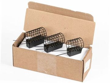 Набор металлических фидерных кормушек FC M1 ТЕЧЕНИЕ 80г 100г 120г 3шт. коробочная версия