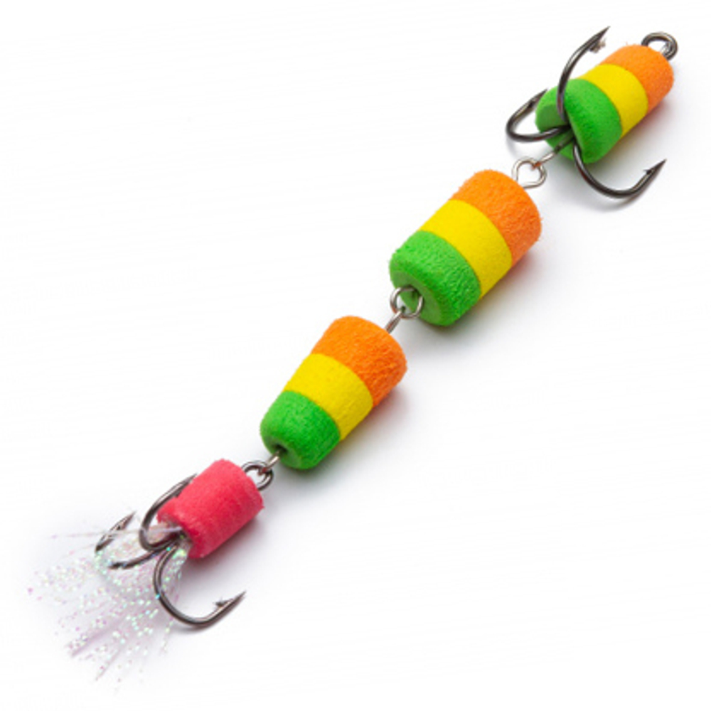 Мандула "Русская рыбалка" 3X (10см), 5шт/уп