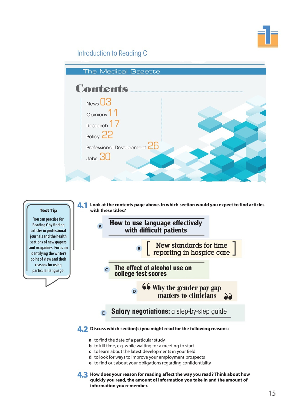 OET Reading & Listening Skills Builder: All professions - Student's Book (with DigiBooks App)