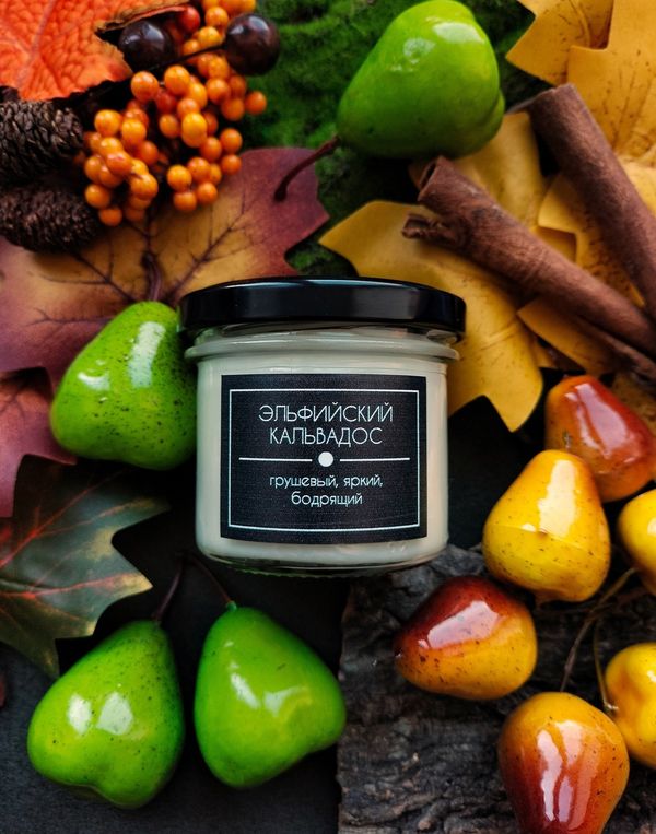 Свеча Эльфийский кальвадос 100 мл - фото 1