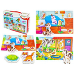 Bright Kids. Весёлые магнитики. Домашние животные (ИН-7612)