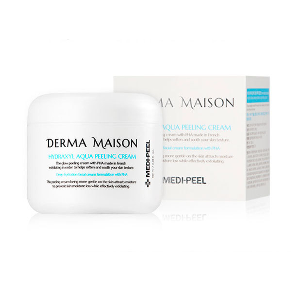 Medi-Peel Derma Maison Hydraxyl Aqua Peeling Cream инновационный лифтинг-крем с AHA BHA PHA кислотами