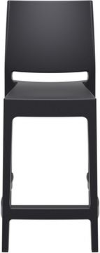 Стул пластиковый полубарный Maya Bar 65 черный