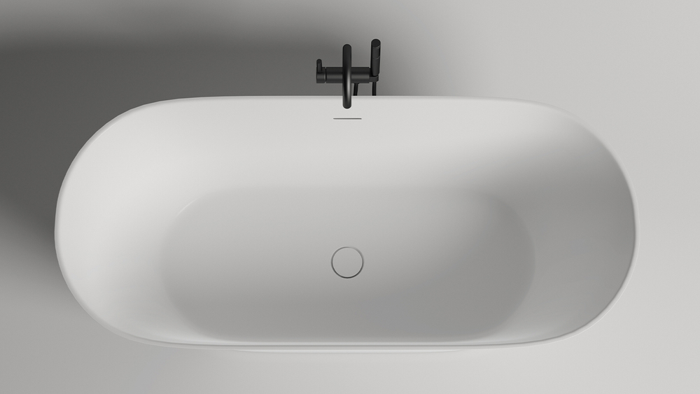 Ванна отдельностоящая MONA 180 матовая S-Stone