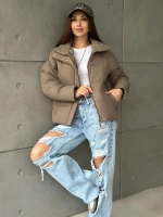 Куртка осенняя короткая без капюшона