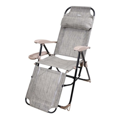 Кресло-шезлонг с полкой KSI1/2 ротанг