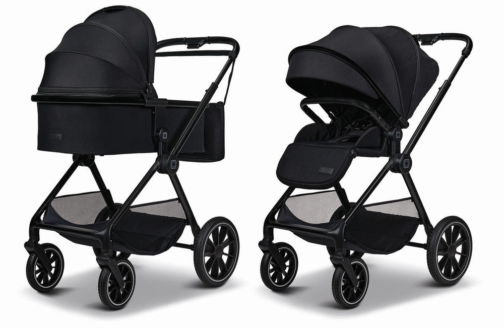 Коляска 2 в 1 Moon Clicc 2025 Onyx/Melange