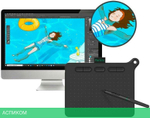 Графический планшет Parblo Ninos S Black