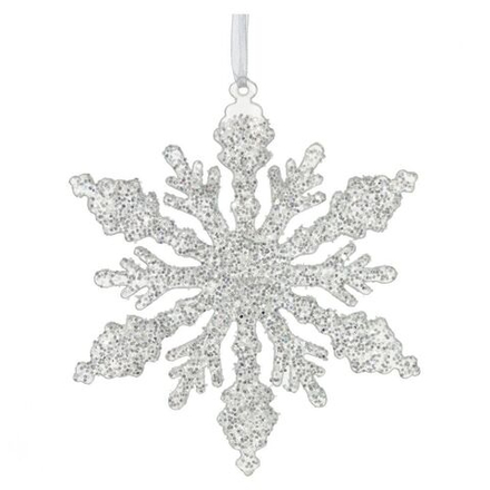 GAEM Украшение новогоднее "Снежинка", L13 W0,5 H13 см