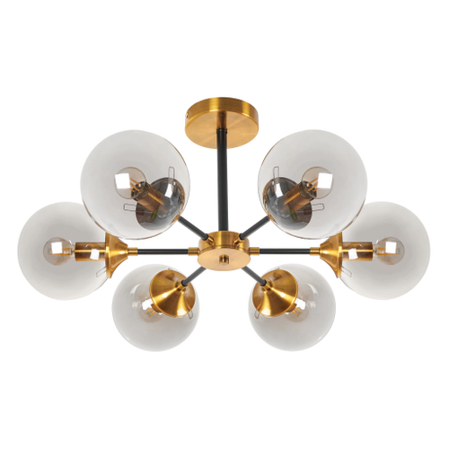 Потолочная люстра на штанге MyFar Fisher MR1741-6C