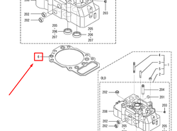 37501-12200 GASKET, HEAD