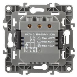 12-4104-02 ЭРА Датчик движения 3-проводной, 180-240В, 400Вт, IP20, Эра12, слоновая кость