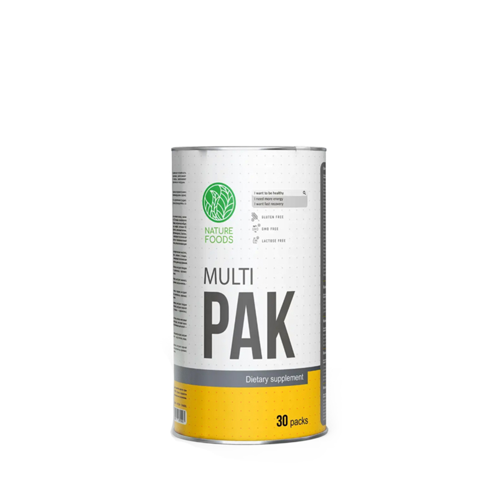 МУЛЬТИВИТ ПАК (Nature Foods) 30 порций