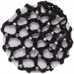 Сетка на пучок «Ballet style - Стразики», микс 6 цветов, d-10см