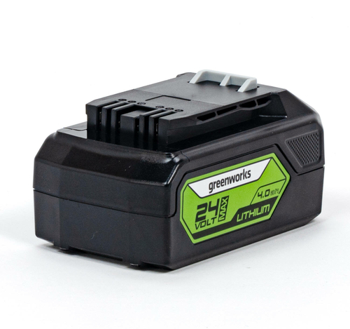 Аккумулятор GreenWorks G24B4II, 24 В, Li-ion, 4 А/ч, слайдер