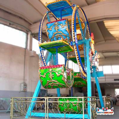 Аттракцион колесо обозрения «Радуга» — 8 м, 5 кабин, до 10 человек