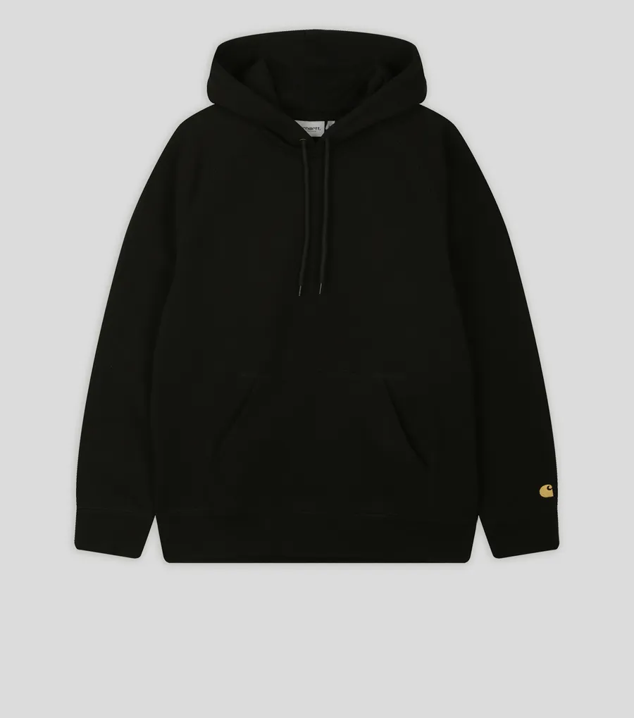 Carhartt hooded chase black hotsell