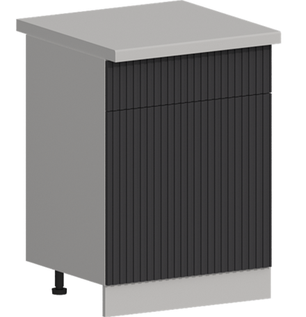 Кухня Модуль ШН1Я 601М Белый / Лайт Грей