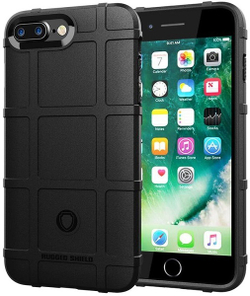 Чехол для iPhone 7 Plus (8 Plus) цвет Black (черный), серия Armor от Caseport