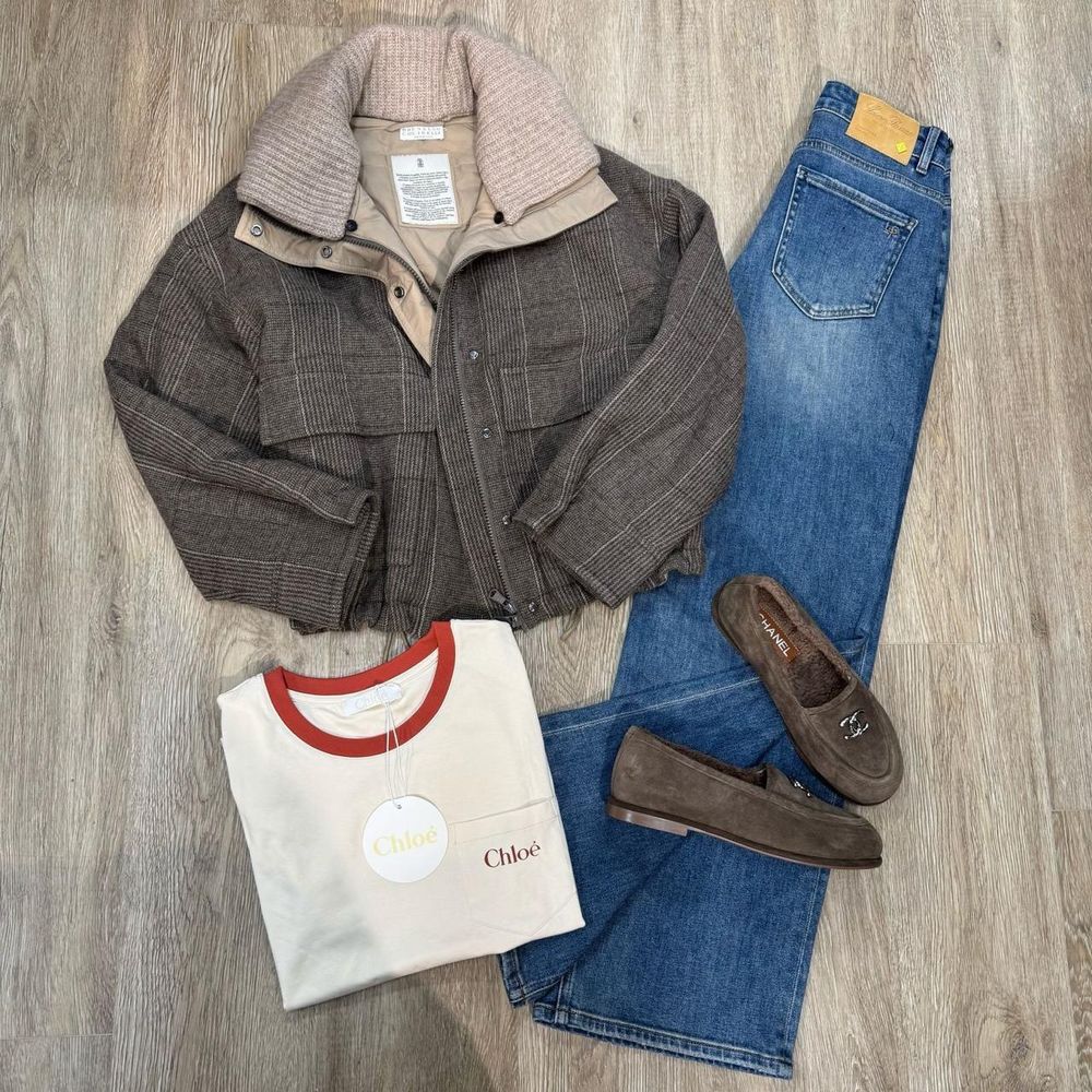 Бомбер Brunello Cucinelli Бомбер Brunello Cucinelli