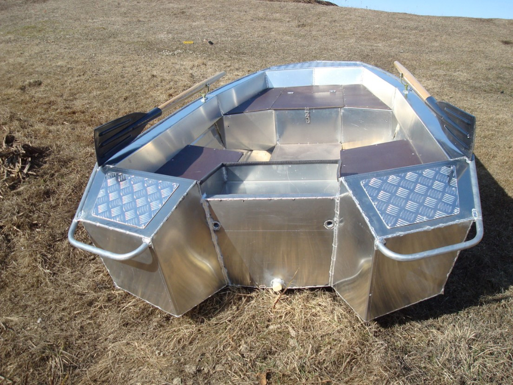 Алюминиевая лодка WELLBOAT-33