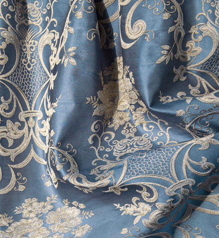 Портьерная ткань El classico арт. Classico 27163 col. 8819 (высота 300 см, Турция)