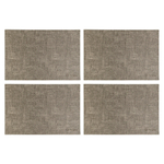 Набор из 4-х сервировочных салфеток leanera, 30х45 см, песочные