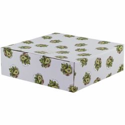 Lenardi 109-067 Набор из 6 тарелок 21см АВОКАДО в под.уп.(х8)Фарфор