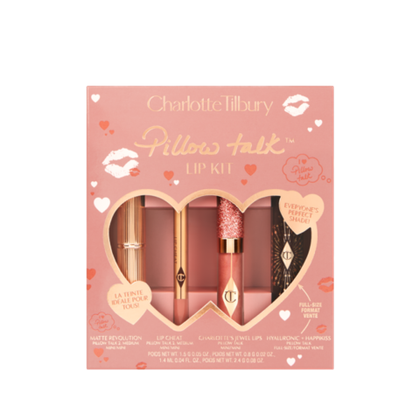 Набор Charlotte Tilbury Pillow Talk Lip Wardrobe Set