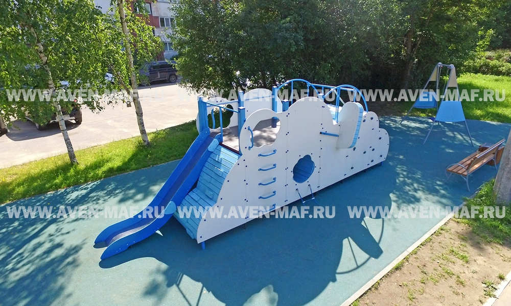 Игровой комплекс Самолет в облаках