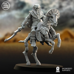 Grand Alliance Death Tomb Kings Skeleton Horsemen миниатюра для dnd, днд, pathfinder, фентези, Настольная игра, НРИ, Варгейм, РПГ