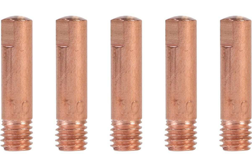 Наконечник контактный для горелки MIG 5 шт, М6x25, под проволоку 1 мм Patriot 605001816