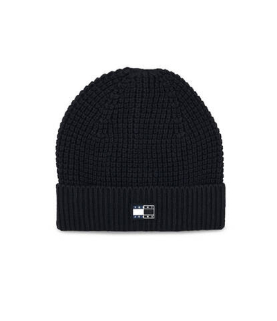 шапка split logo Tommy Jeans - черный(AM0AM10392)