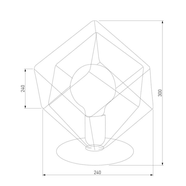 Настольная лампа TK Lighting 5450 Alambre